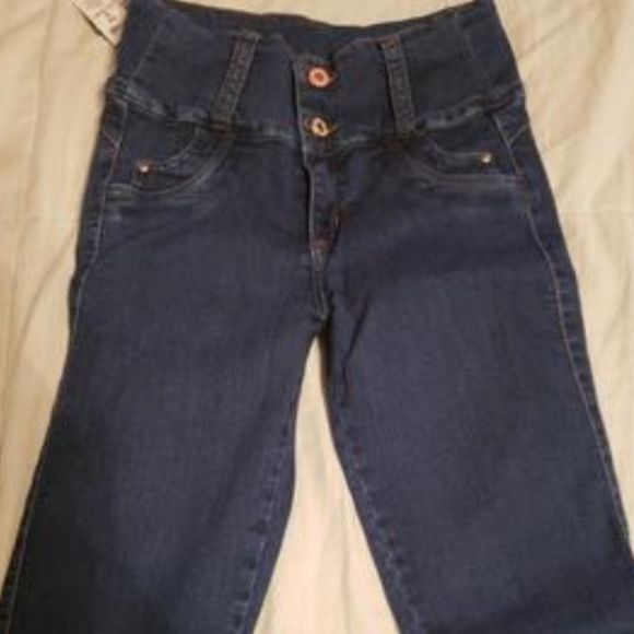 💙🌺 Dark Blue XXS Stretch Jeans - Picture 13 of 13